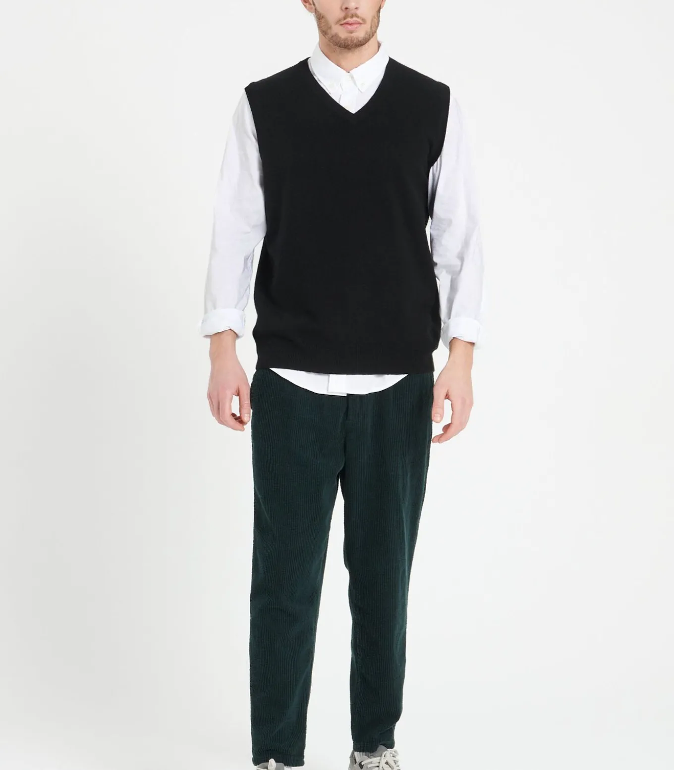 LUKE 9 Mouwloos vest - 100% kasjmier