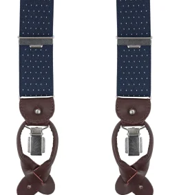 Luxe Bretel Navy-Wit