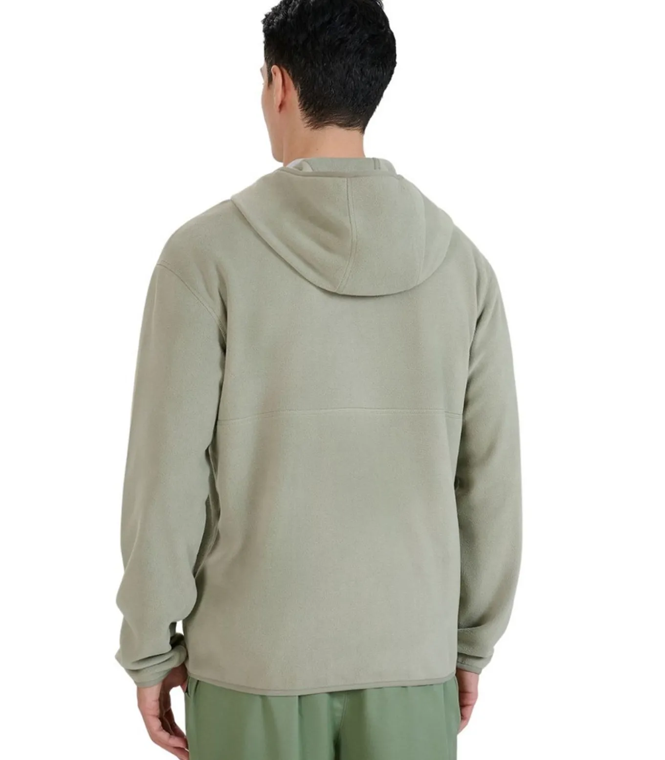 M321 - Hoodie Met Volledige Ritssluiting - Groen