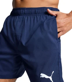 Mid Shorts Zwembroek Heren Navy