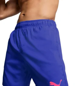 Mid Shorts Zwembroek Heren Benjamin Blue
