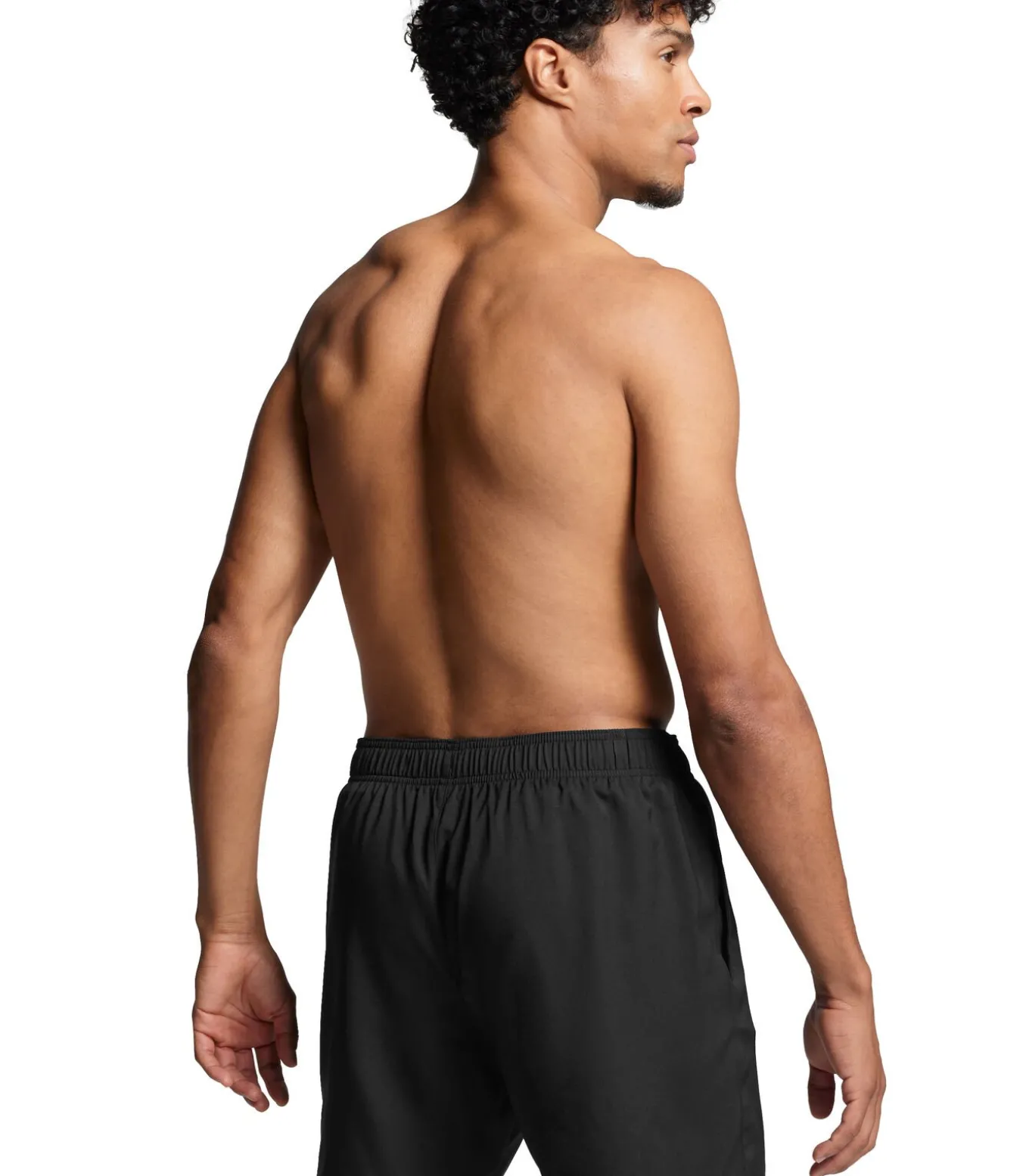 Mid Shorts Zwembroek Heren Zwart