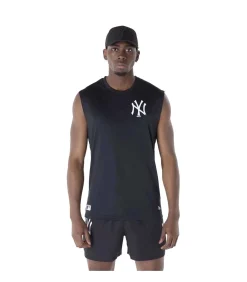 Mlb Sleeveless Tee Neyyan Blkwhi