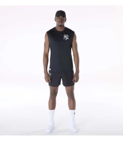 Mlb Sleeveless Tee Neyyan Blkwhi