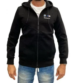 MOTORSPORT - Hoodie Met Volledige Ritssluiting - Zwart