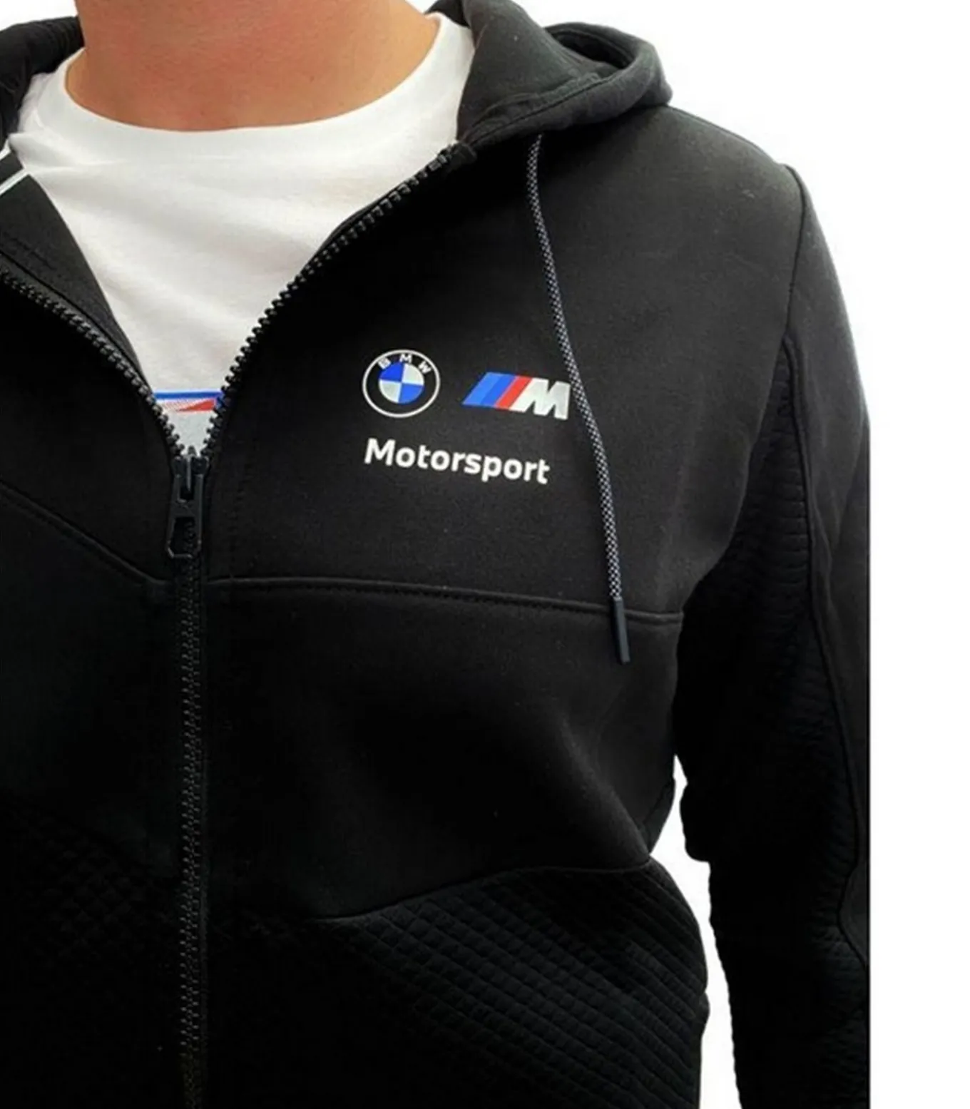 MOTORSPORT - Hoodie Met Volledige Ritssluiting - Zwart