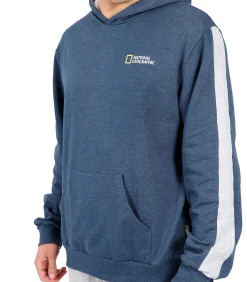 National Geographic blauwe hoodie