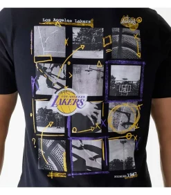 Nba Photogrphc Print Reg Tee Loslak Blk