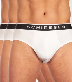 Ondergoed 3-pack heren Rio slip 95/5 - Biologisch katoenen heren ondergoed met elastische band