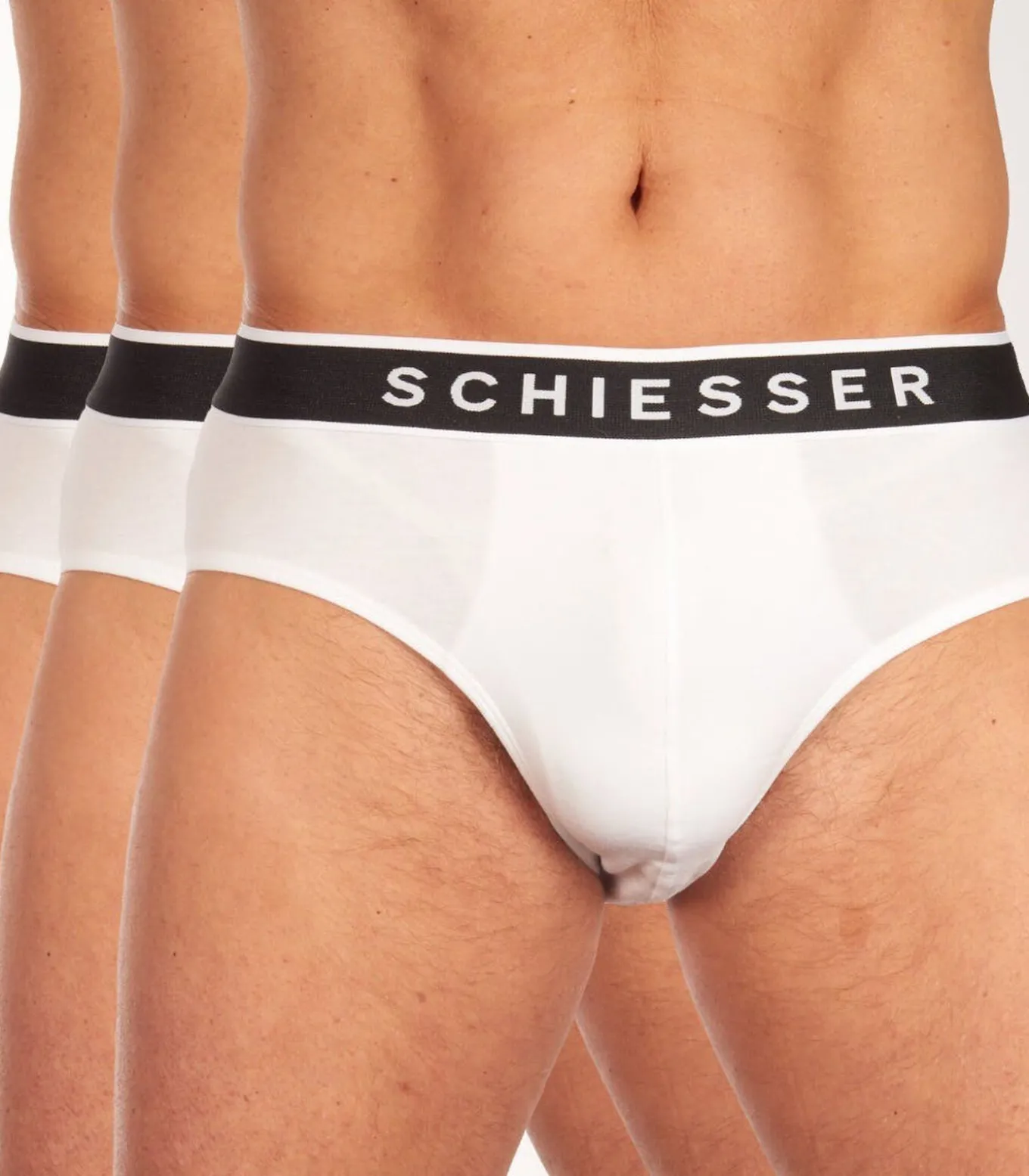 Ondergoed 3-pack heren Rio slip 95/5 - Biologisch katoenen heren ondergoed met elastische band