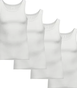 Onderhemd Doppelripp Unterhemden 4er Pack Verpakking van 4