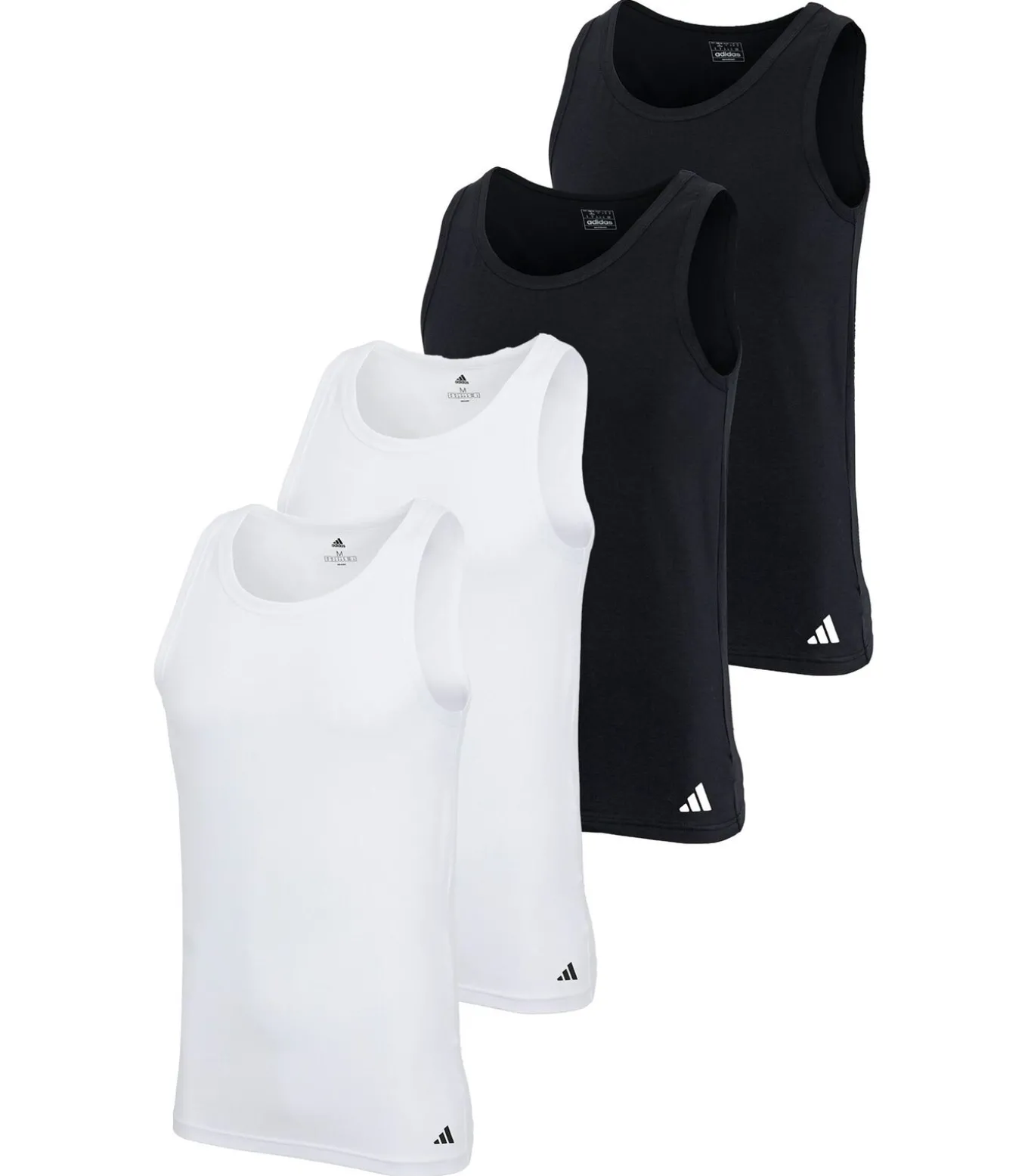 Onderhemd Tank Top Active Flex Cotton 4PK Verpakking van 4
