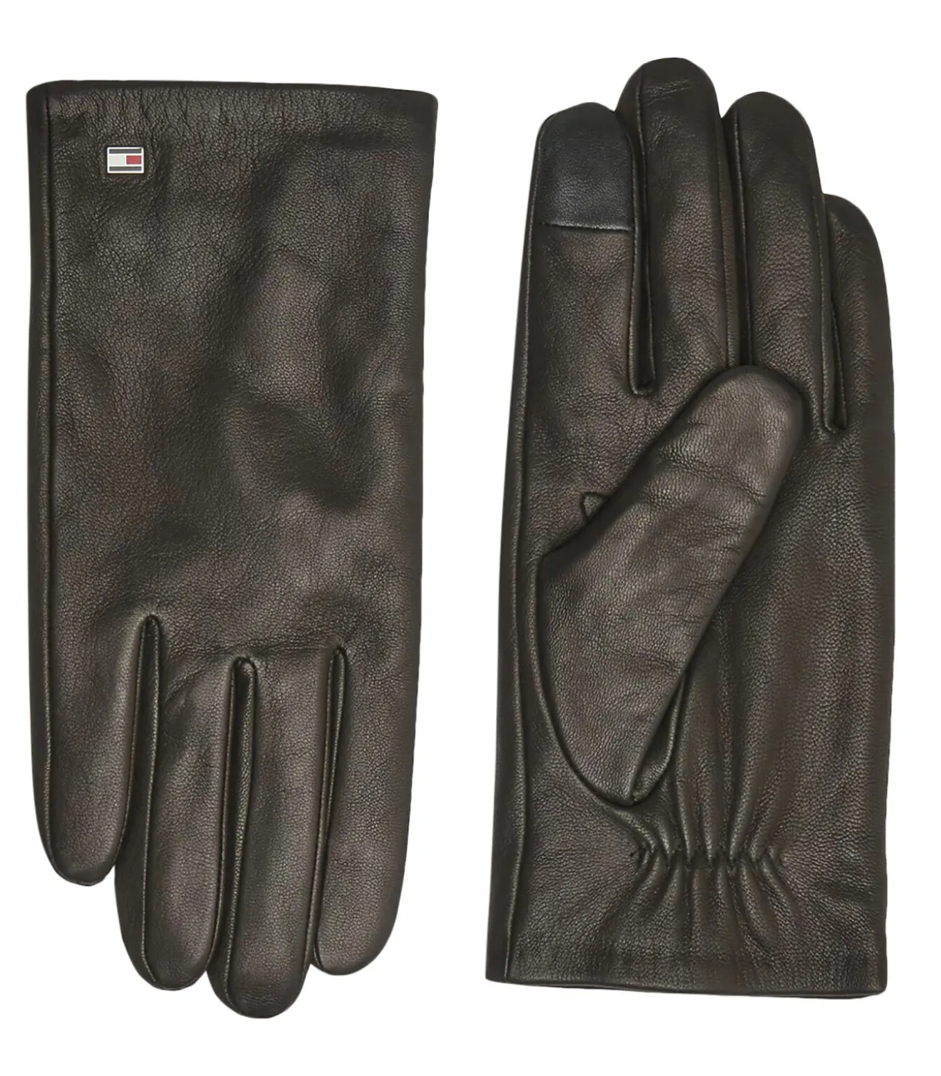Onmisbare Leren Handschoenen Met Vlag