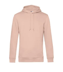 ORGANIC - Trui met kap - Oud Roze
