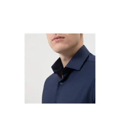 Overhemd Body Fit Blauw