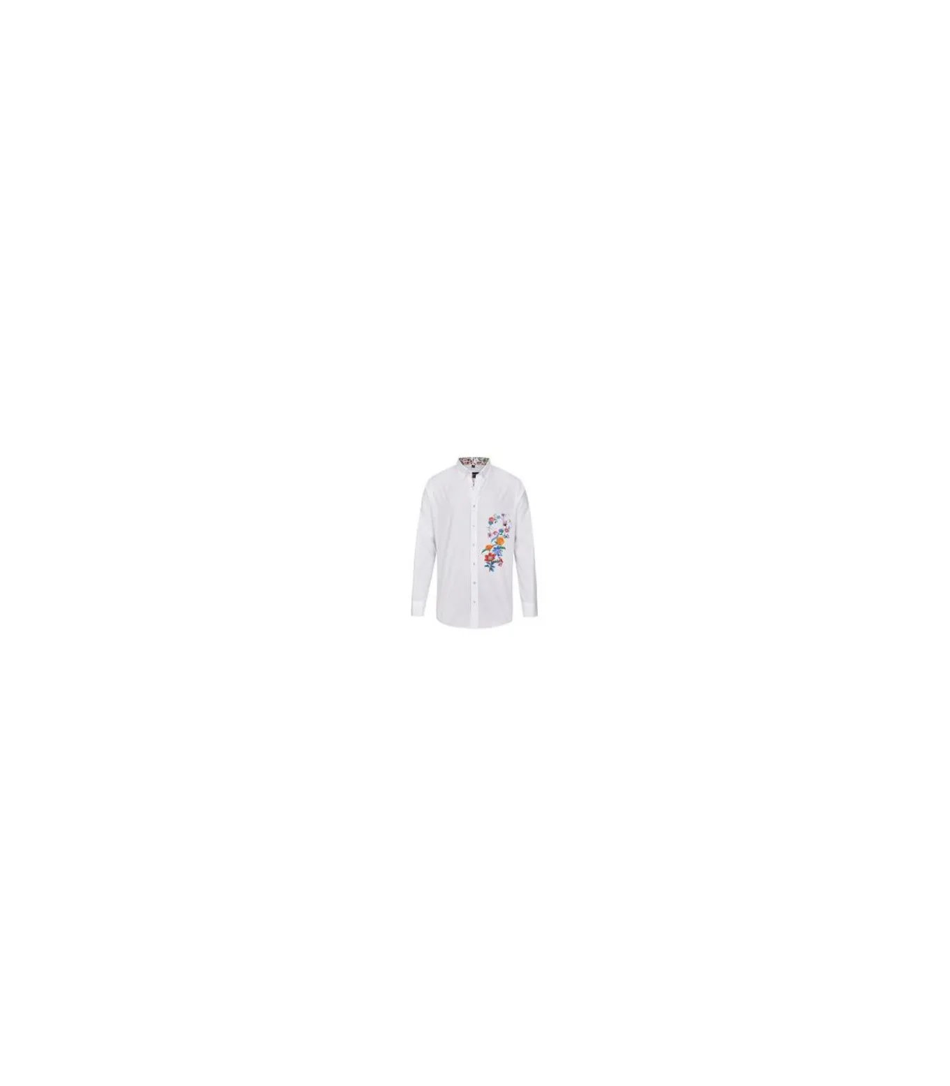 Overhemd Design Shirt Bloemen