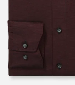 Overhemd Luxor Modern Fit Bordeaux