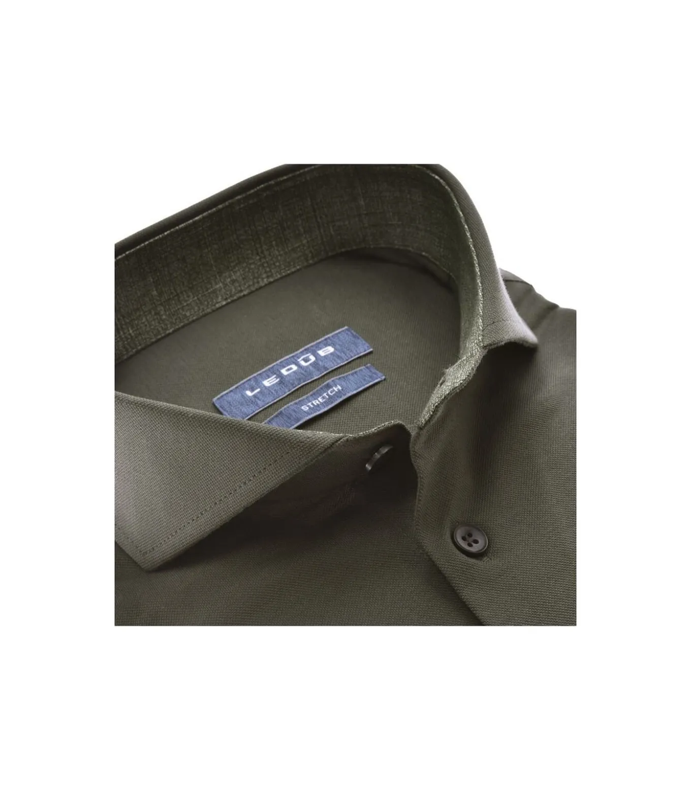 Overhemd Modern Fit Jersey Groen
