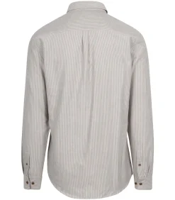 Overhemd Akkonrad Streep Beige