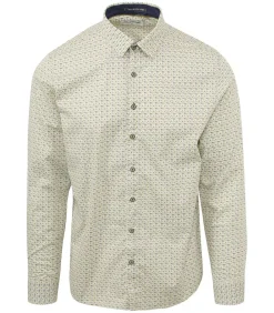Overhemd Print Groen