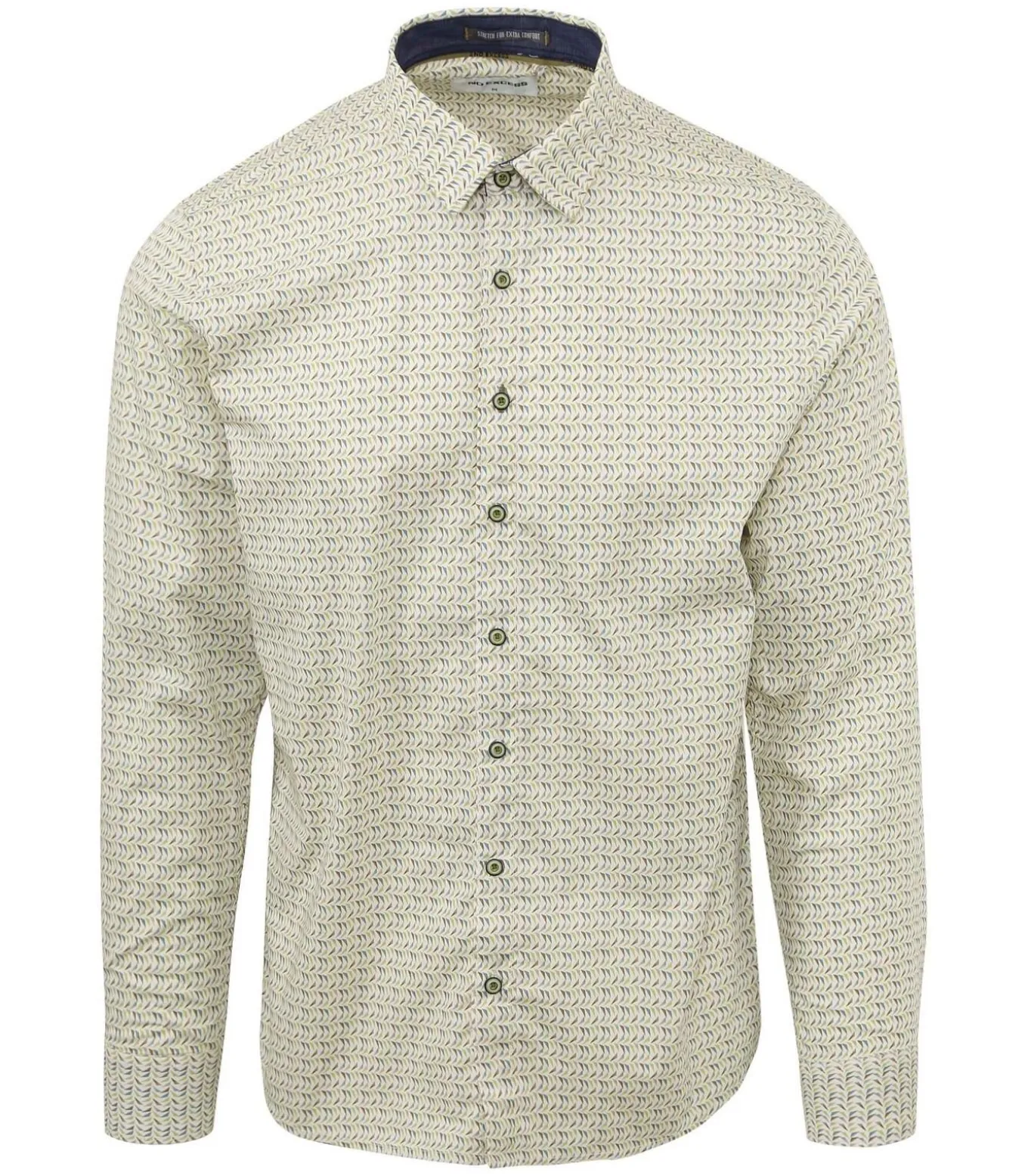 Overhemd Print Groen