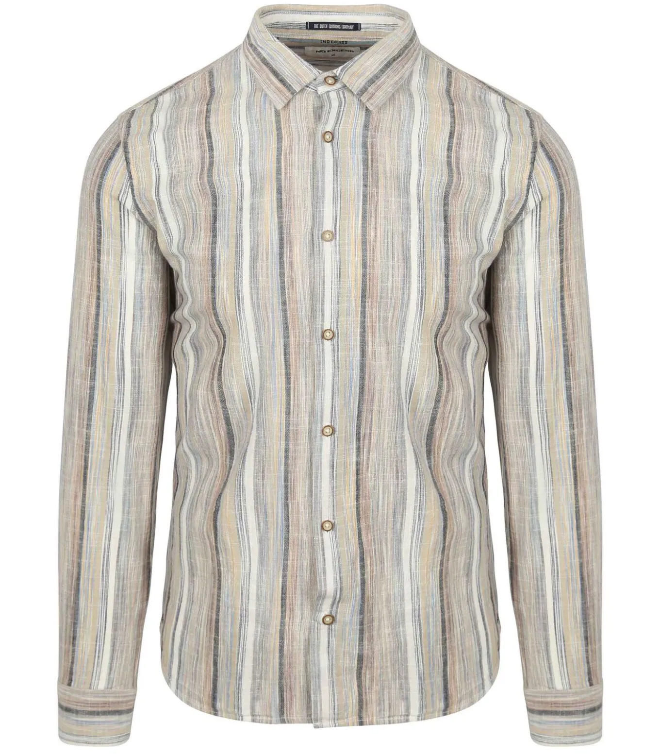 Overhemd Streep Beige