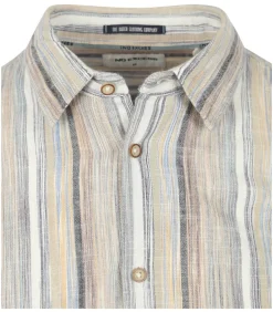 Overhemd Streep Beige