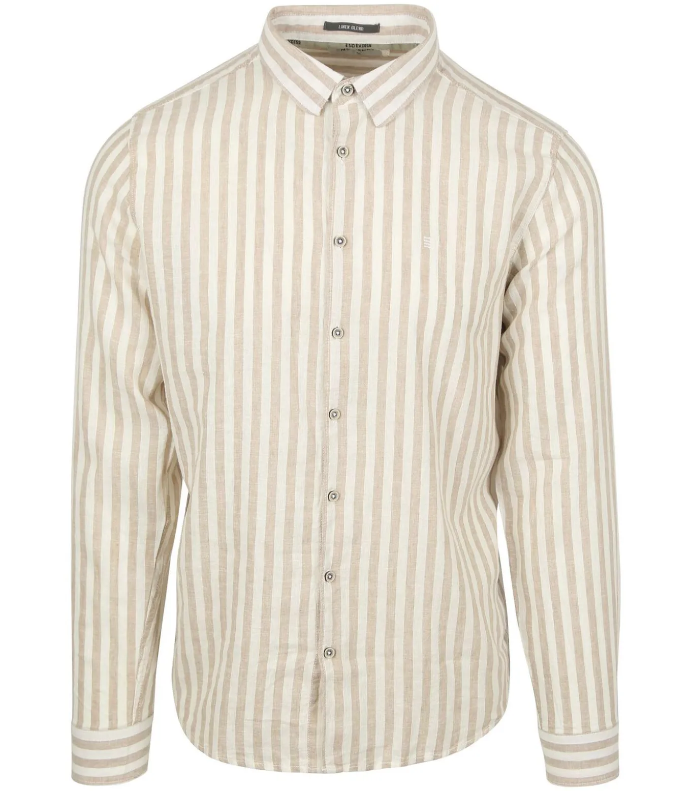 Overhemd Stripes Beige