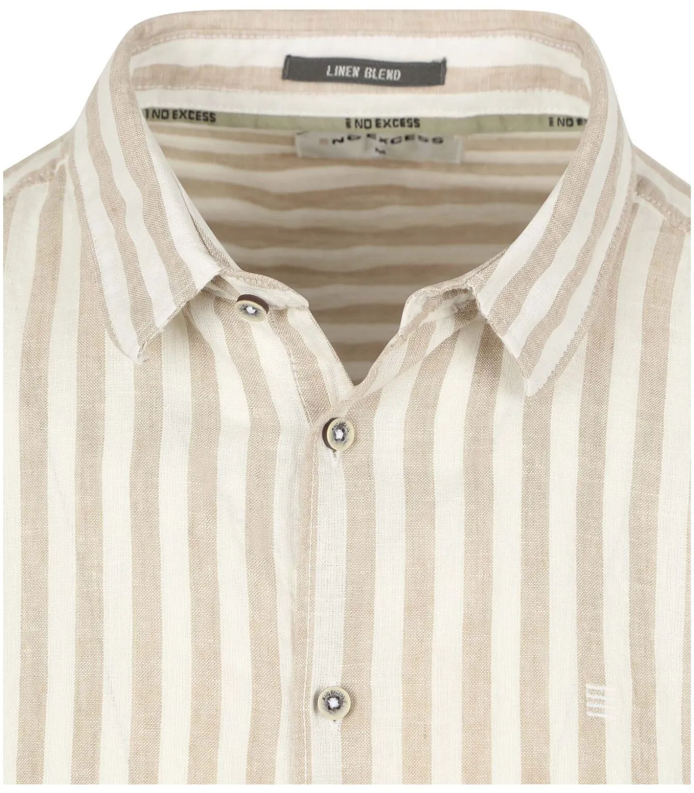 Overhemd Stripes Beige