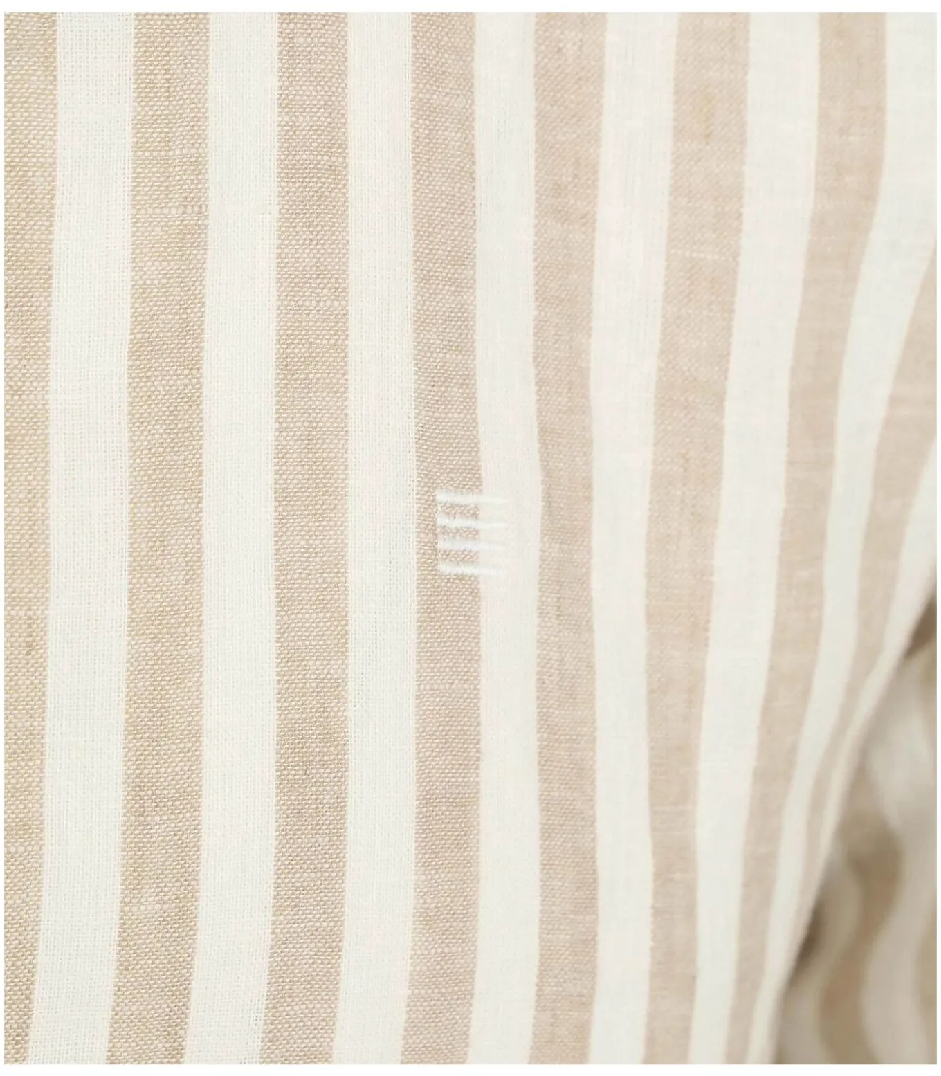 Overhemd Stripes Beige