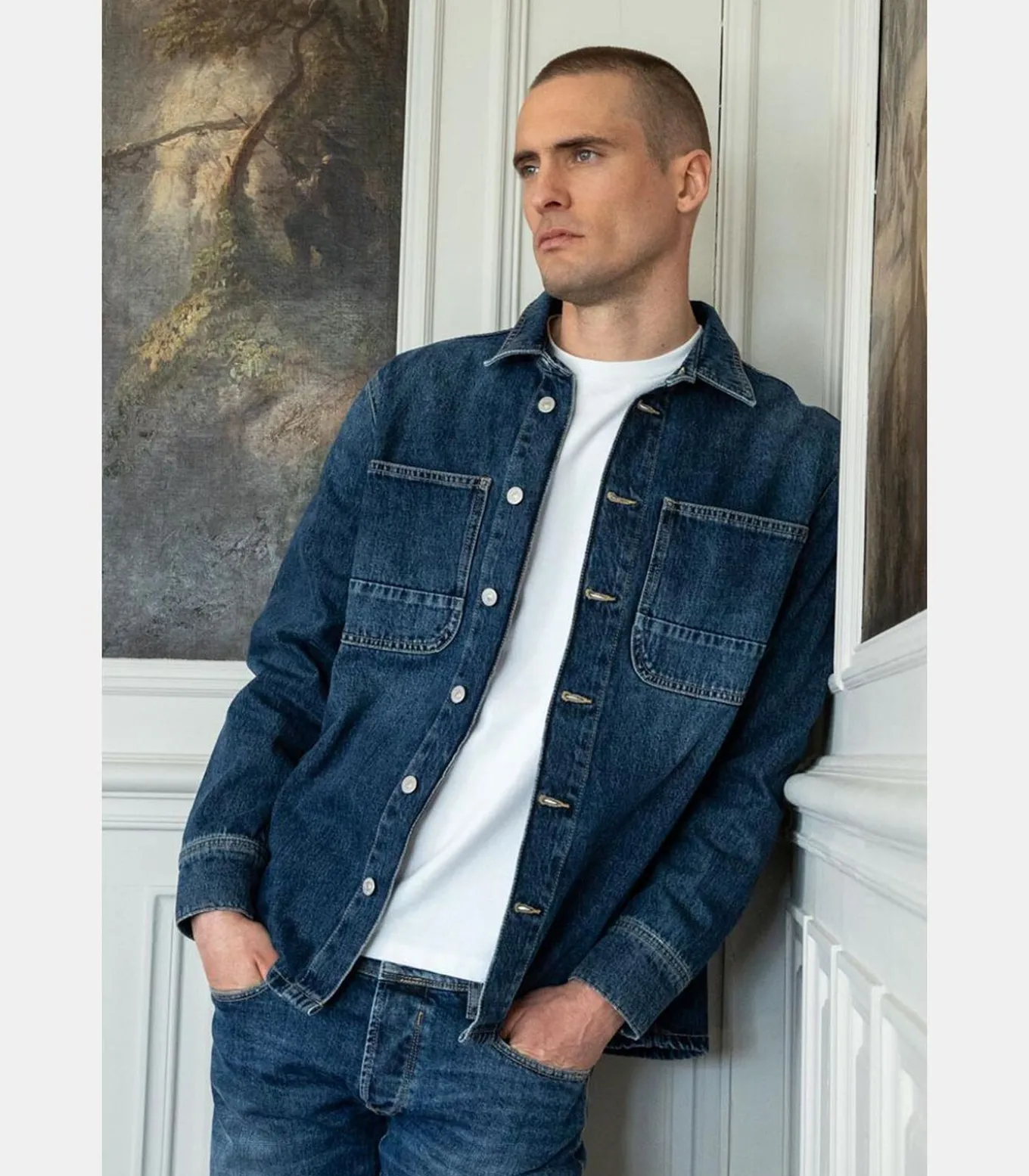 Overhemd van jeans HISA
