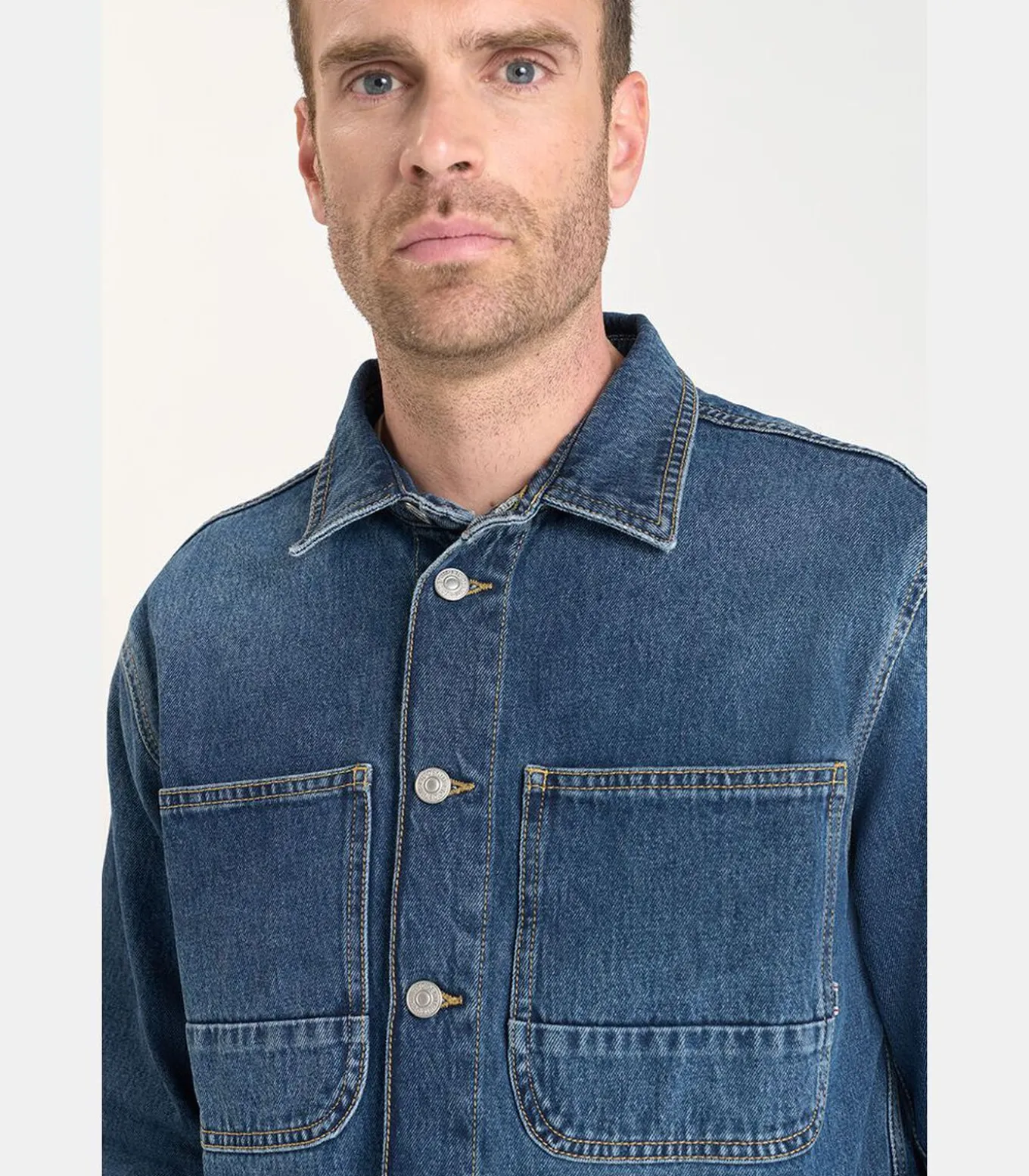 Overhemd van jeans HISA