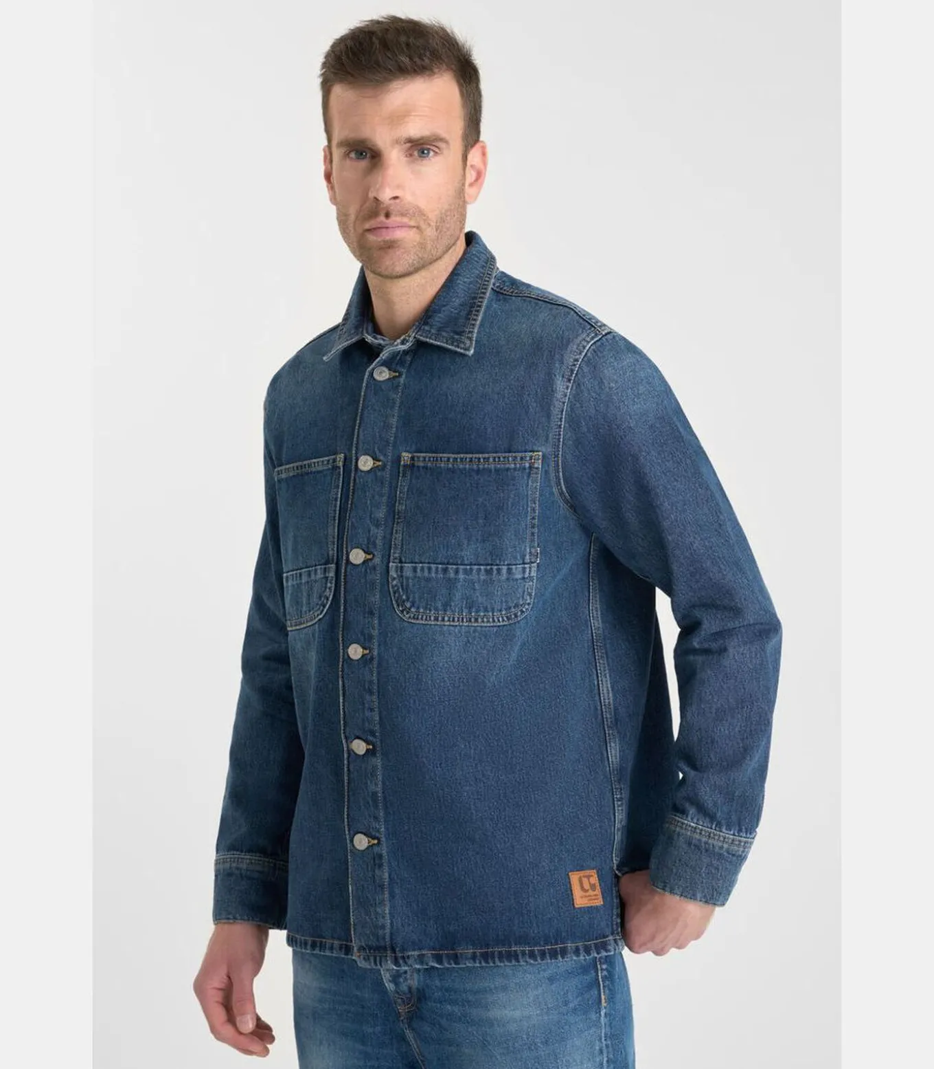 Overhemd van jeans HISA