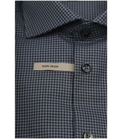 Overhemd Vichy Ruiten Antraciet