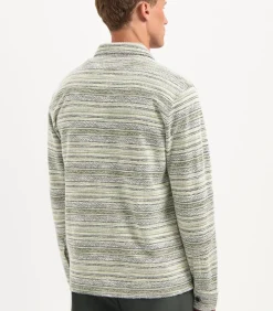 Overshirt in gebreide stof