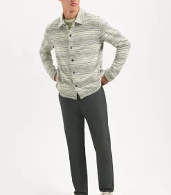 Overshirt in gebreide stof