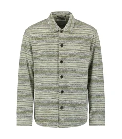 Overshirt in gebreide stof