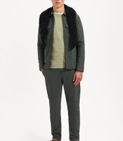Overshirt met rits in travel Sedoc kwaliteit