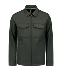 Overshirt met rits in travel Sedoc kwaliteit