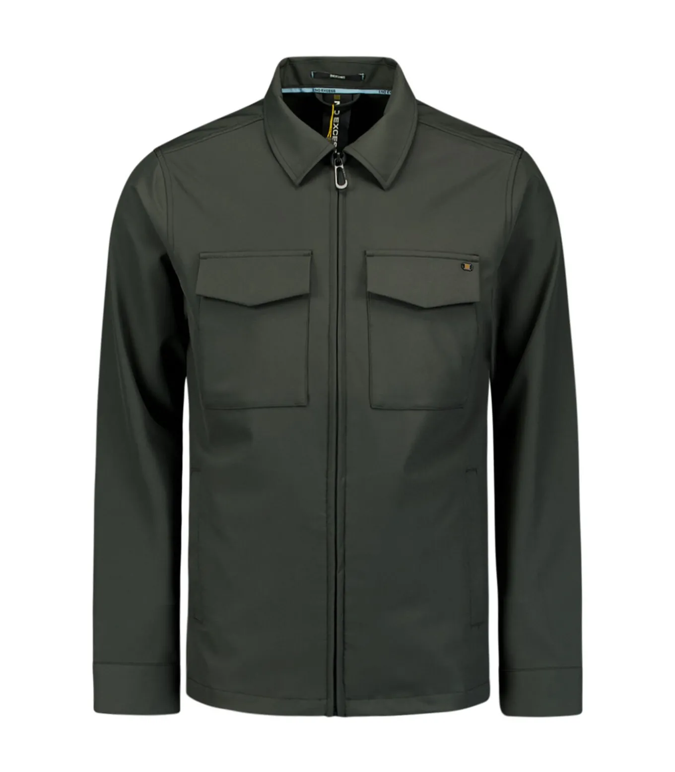 Overshirt met rits in travel Sedoc kwaliteit