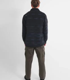 Overshirt van jacquard NIGHTFALL