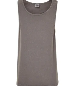 Oversized zuurgewassen tank top
