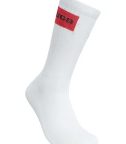 3-Pack Label Quarter-Sokken