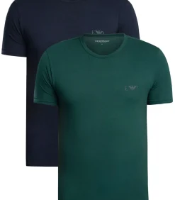 2-Pack Lounge Ronde Hals Getailleerde T-Shirts