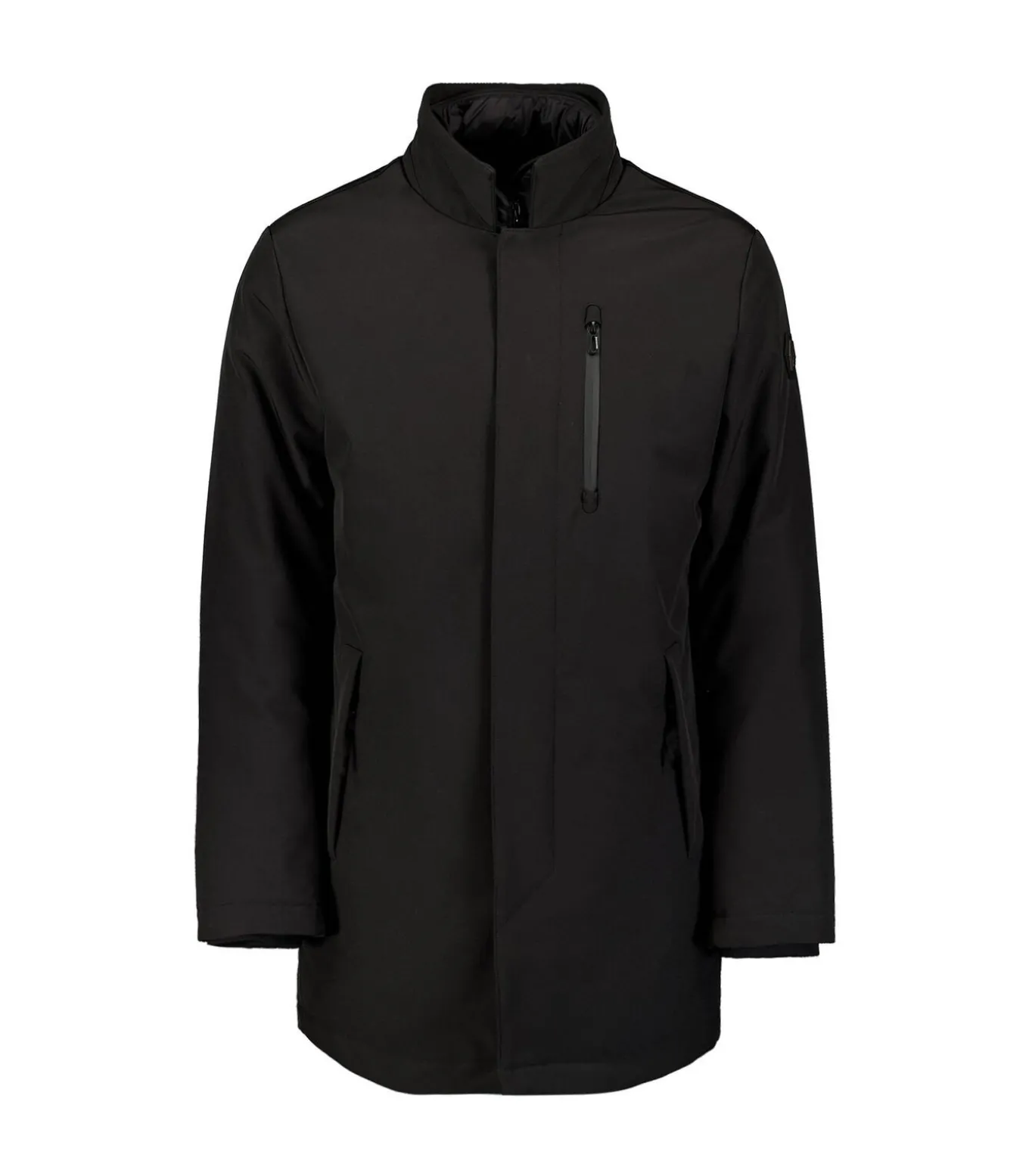 Parka met opstaande kraag