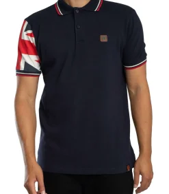 Piqué Poloshirt Met Vlagmouwen