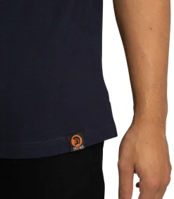 Piqué Poloshirt Met Vlagmouwen