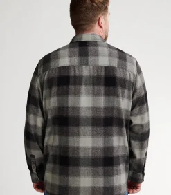 Plus Size Geruit Overhemd Billings