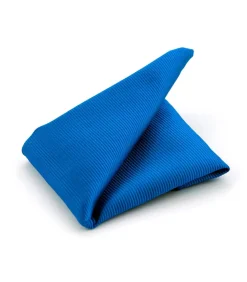 Pochet Zijde Licht Kobalt F19