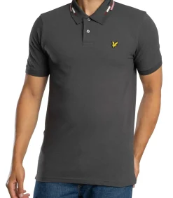 Poloshirt Met Gestreept Uiteinde